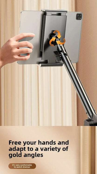 Tablet Holder for Bed Desk IPad Stand with Flexible Metal Arm Rods Tablet Stand For 4-13 inch Android Tablet Xiaomi Poco Bracket