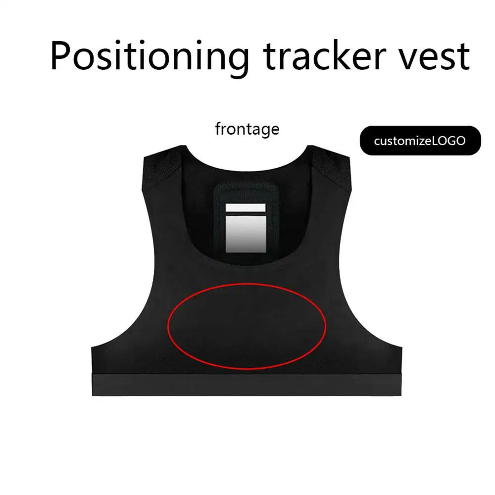Tracker Vest No Tracker Polyester Sturdy for Soccer Players Workout Equipment Athlete Soccer Training Vest Sports supplies