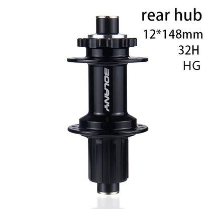 BOLANY Boost Cube Hubs 110x15 148x12 Mountain Bike Hub XD/HG/MS 32 Hole Thru Bicycle Bearing Hubs Bicycle Accessories