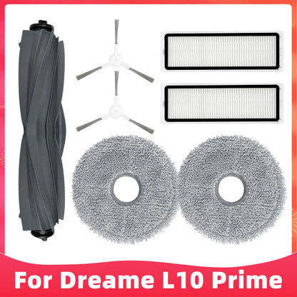 Compatible For ( Dreame L10 Prime, RLL11GC, L10S Pro, L10 Pro, Xiaomi S10+ ) Roller Side Brush Filter Mop Accessory Part