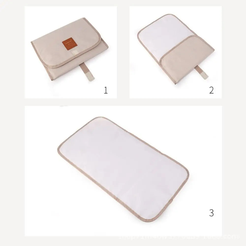 Waterproof Newborn Diaper Changing Pad Portable Foldable Travel Nappy Changing Mat Easy To Clean Quick Change