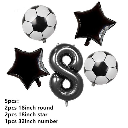 108*180cm Football Tablecloth Party Supplies Disposable Plate Tableware Party Birthday Party Decor Kids Boy Soccer Party Supplie