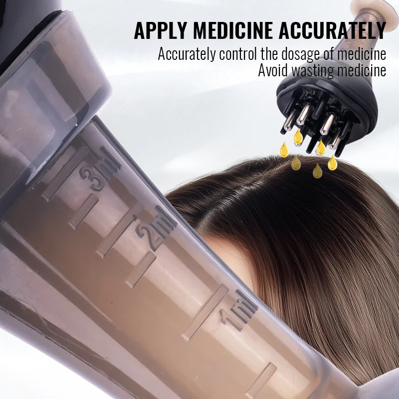 Scalp Applicator Liquid Comb For Hair Scalp Treatment Essential Oil Guiding Massager Brush Hair Growth Serum Oil Apply Device