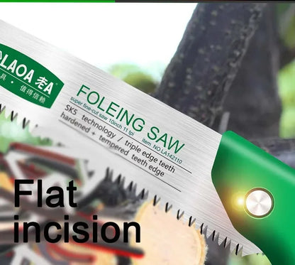 LAOA SK5 Hand Saw Household Woodworking Saw Small handheld Manual Saw 11 Fine Tooth Saw