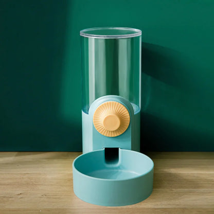 Automatic Pet Feeder Cage Hanging Bowl Water Bottle Food Container Dispenser For Puppy Cats Rabbit Birds Pet Feeding Product
