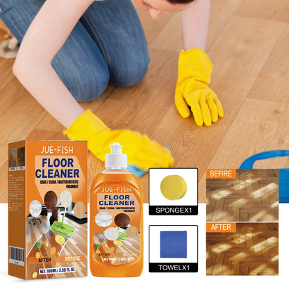 Wood Floor Restorer Liquid Wooden Floor Scratch Repair Tile Marble Brightening Cleaning Prevent Cracking Floor Cleaning Solution