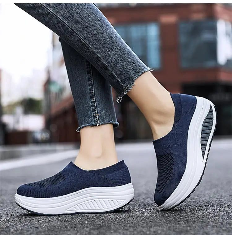 2024 Sneakers Shoes Women Footwear Platform Sneakers Trainers Shoes Ladies Loafers Chunky Sneakers Slip On Mujer Shoes Woman
