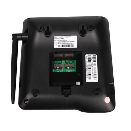 Cordless Phone Desktop Telephone Support GSM 850/900/1800/1900MHZ Dual SIM Card 2G Fixed Wireless Phone with Antenna Radio Alarm