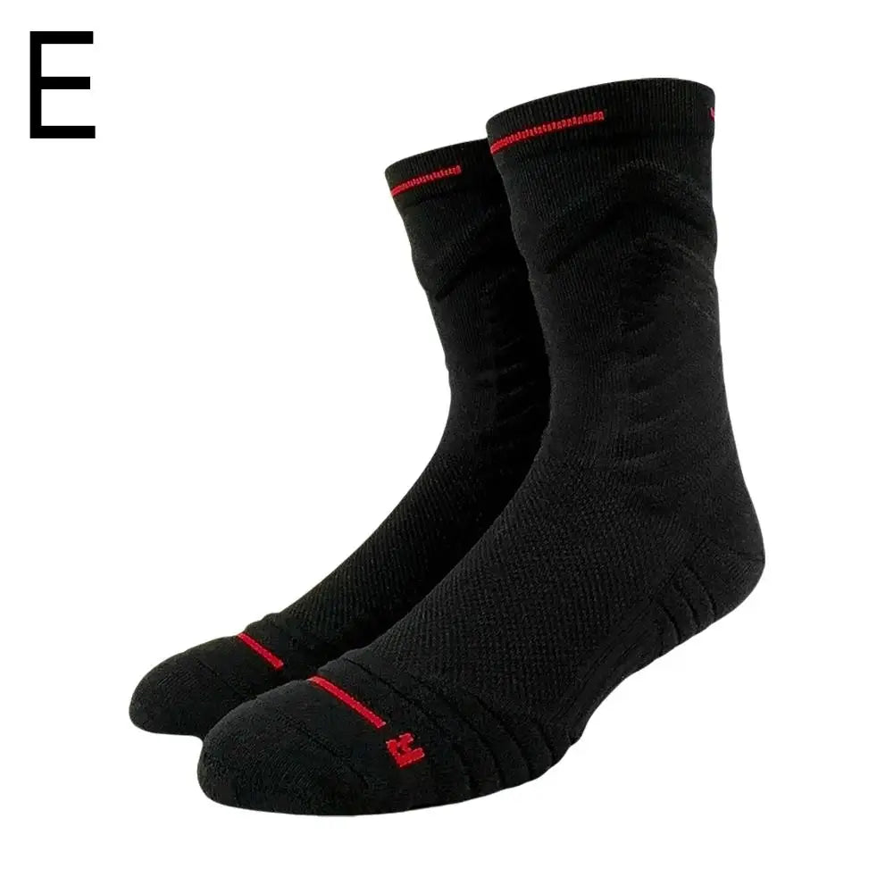 Professional Sports Socks Training Athletic Socks Basketball Crew Socks Cotton Moisture Wicking Socks For Men Women Gifts
