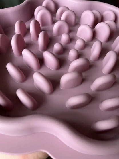 Pet Products Mat For Dogs Cats Slow Food Bowls With Suction Cup Feeding Food Silicone Lick Pad Dog Slow Feeders Treat Dispensing