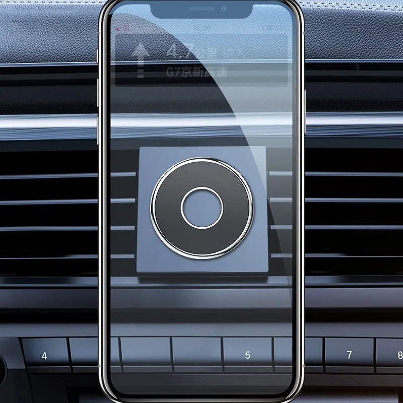 Universal Magnetic Car Phone Holder Stand Round Magnet Car Mount Bracket GPS Smartphone Mobile Support In Car Bracket for Wall