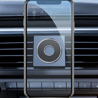 Universal Magnetic Car Phone Holder Stand Round Magnet Car Mount Bracket GPS Smartphone Mobile Support In Car Bracket for Wall