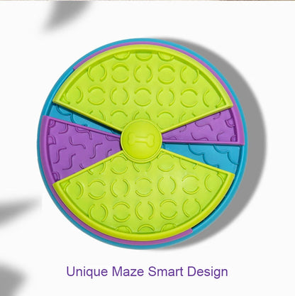 New Dog Slow Plate Pet Slow Food Mat Fun Slow Food Plates Beloved Of Pets Rotating Slow Food Plate Portable Slow Food Plate