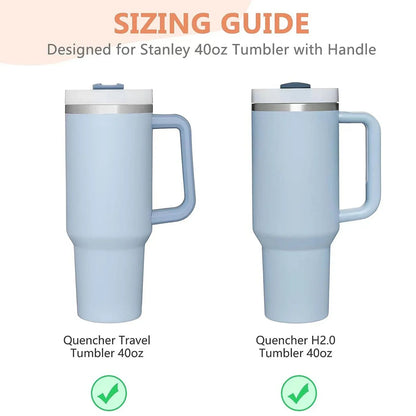 Reusable Silicone Snack Bowl for 40oz Stanley Cup Snack Plate Snack Box Cup Holder  Outdoor Activities Cup Accessories