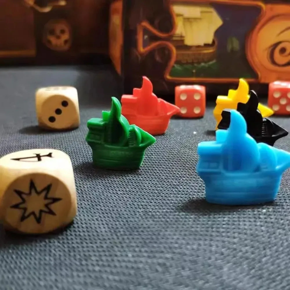 Jamaica Board Game for Family and Party, Funny Table Game, Friends Entertainment, Strategy Game, 2-6 Players