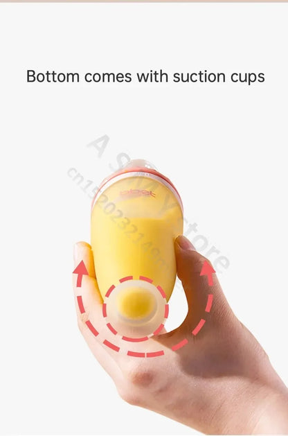 BBET Squeezing Feeding Bottle Silicone Newborn Baby Training Rice Spoon Infant Cerea Food Supplement Feeder Safe Tableware