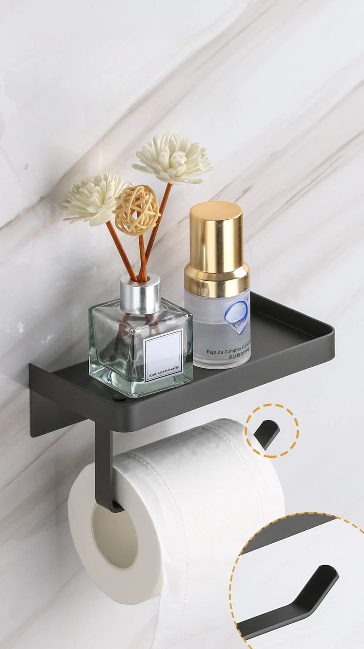 Stainless steel tissue holder for bathroom accessories