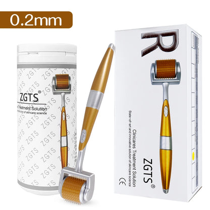 Professional 540 Needles for Facial Body Hair Growth Derma Roller for Skin Beard 0.2mm 0.25mm 0.3mm Needle Beauty Roller