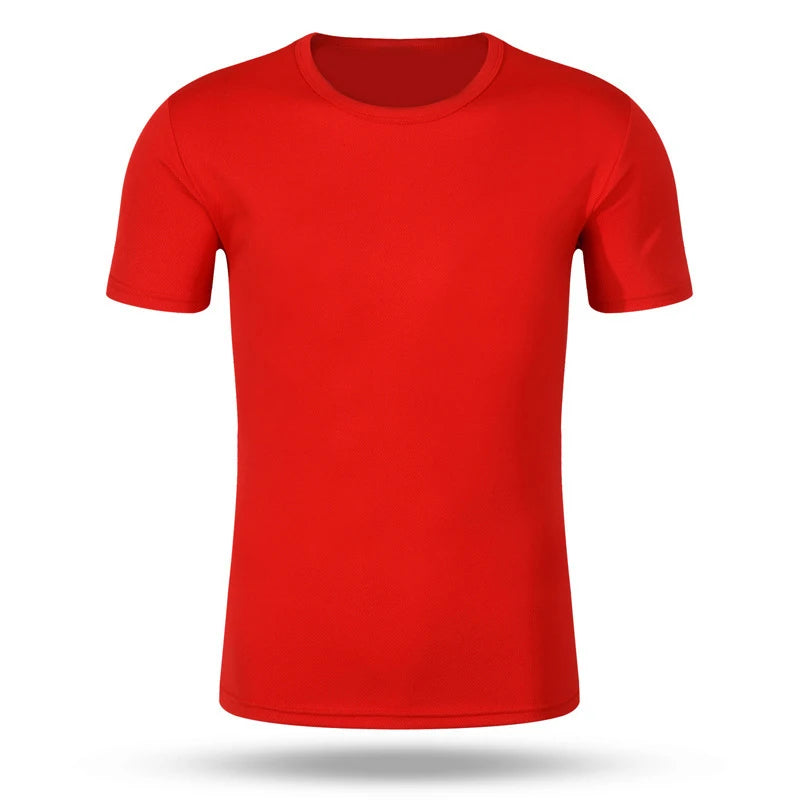 Mens T-shirt Casual Shirts Sport Short Sleeved Top Summer Hot Sale Quick Dry Tees