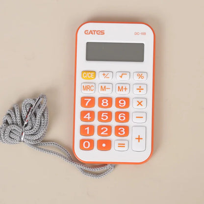Student Calculator Simple Design Basic Calculator High Sensitivity Button Portable Calculator Student Stationery Supplies