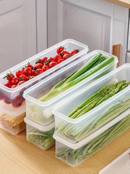 HealthyFoodStorageContainers Plastic Food Containers with Removable Lids Stackable Portable Trays for Fruits Vegetables and Meat