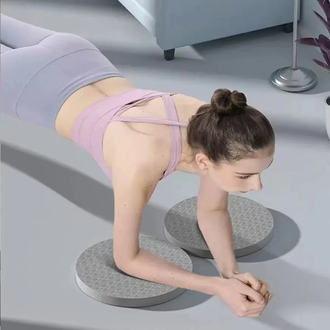 Yoga Knee Pads 2 Pack, Yoga Knee Cushion Thick Exercise Pads for Knees Elbows Wrist Hands Head Foam Pilates Kneeling Pad