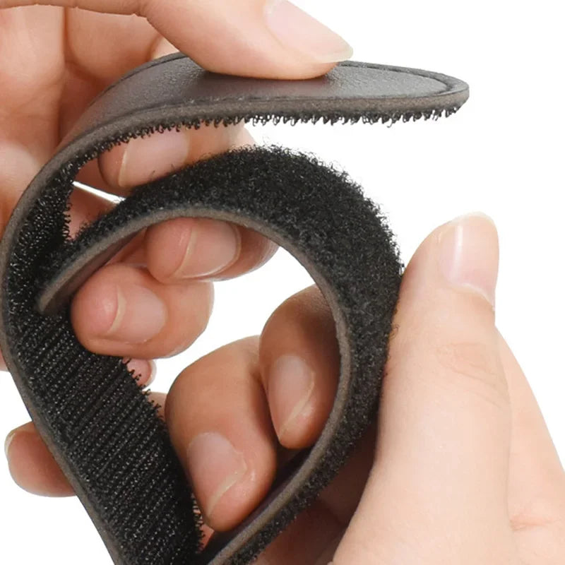 1PCS Baby Stroller Hook PU Leather Adjustable Pram Hook Cart Organizer Diaper Bag Hanger Children Boy Girl Travel Accessories