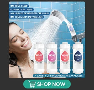 Vitamin C Shower Head Filter,Scented Bathing Shower Filter,Chlorine Removal Water Softener ,Natural Vitamin C Shower Filter
