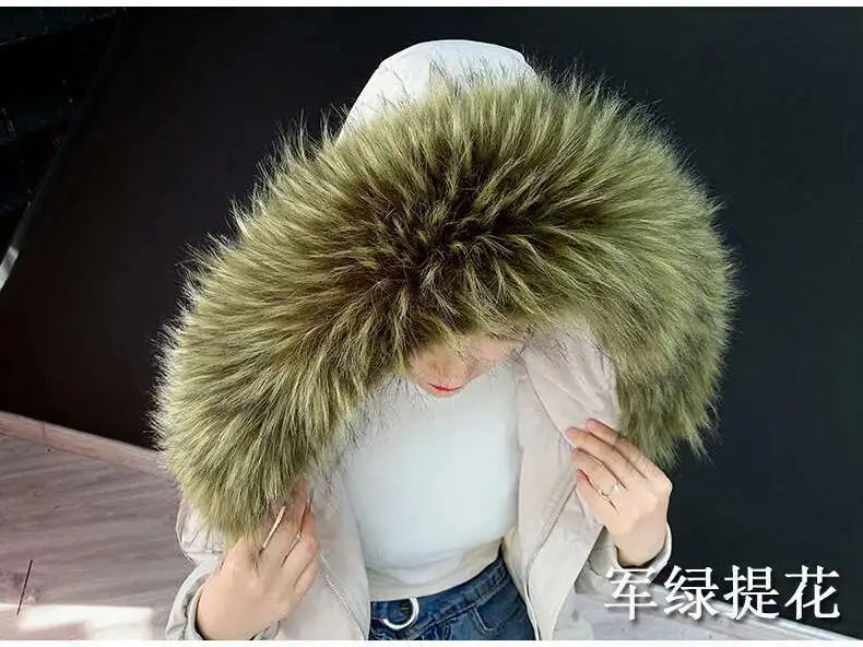 Detachable Faux Fur Collar Extra Large Warm Fake Fur Scarf Wrap Evening Cape For Winter Womens Coat Faux Fur Hood Ttrim Collar