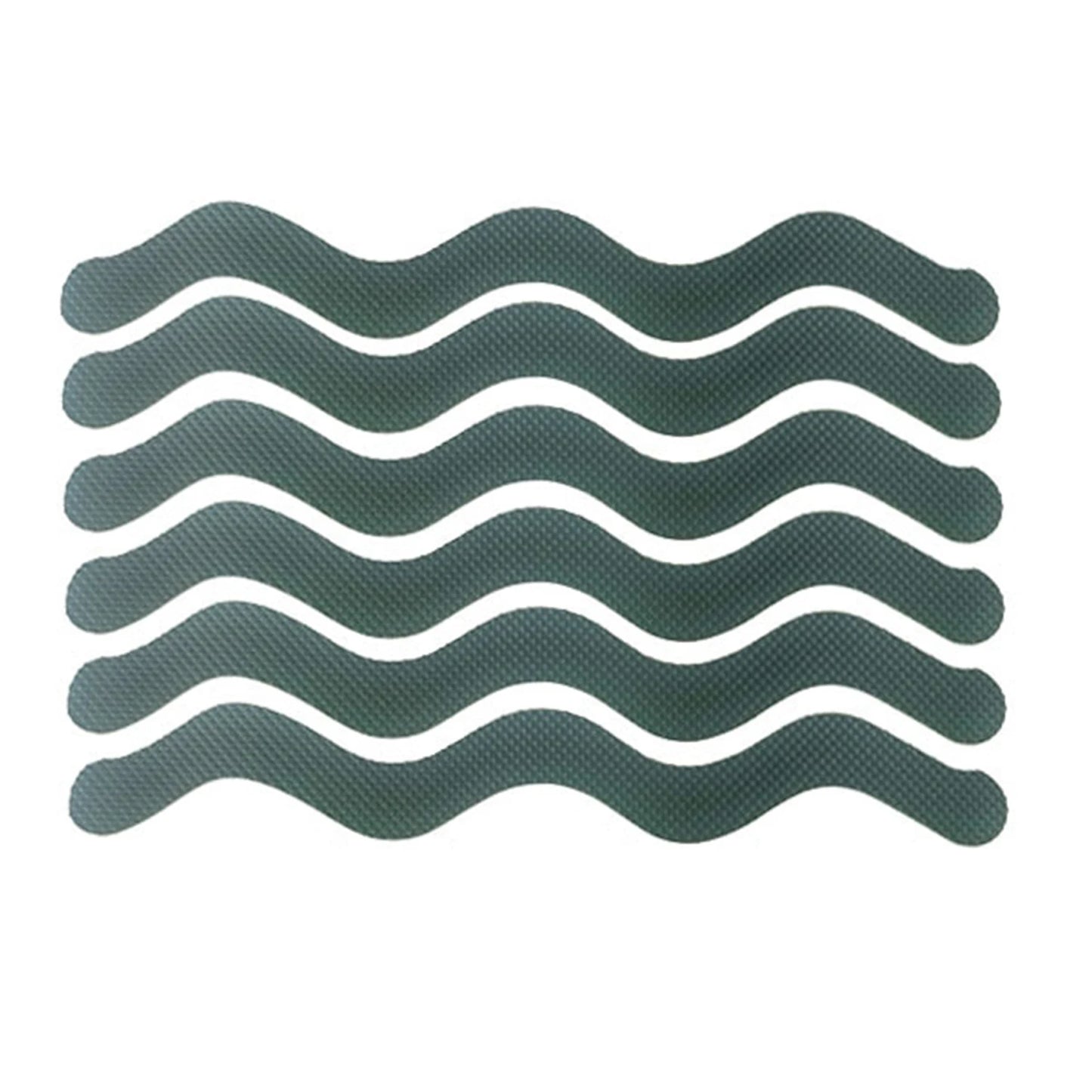 6Pcs S Shaped Anti Slip Strips Waterproof Safety Strips Shower Stickers Self-Adhesive Non Slip Tape For Bathtub Stairs Floor
