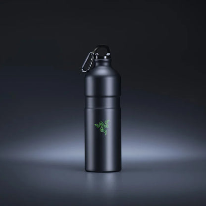Razer Hydrator - Black Eco-friendly Aluminum Water Bottle 25.3 fl oz / 750ml capacity