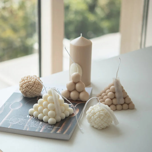 Styling scented candles, beautiful home decoration candles, creative handmade gift scented candles, new scented candles