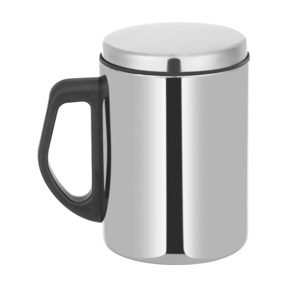 Steel Travel Lid Thermal Camping Vacuum Flask Water Bottle Tea Cup Coffee- Mug