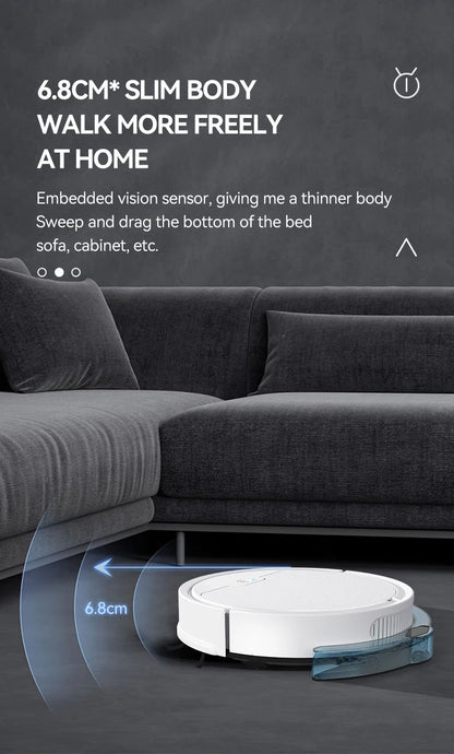 2024 New Automatic Sweeping Robot Vacuum Cleaner APP Control Water Tank Sweep And Wet Mopping Vacuum Clean Intelligent Robot