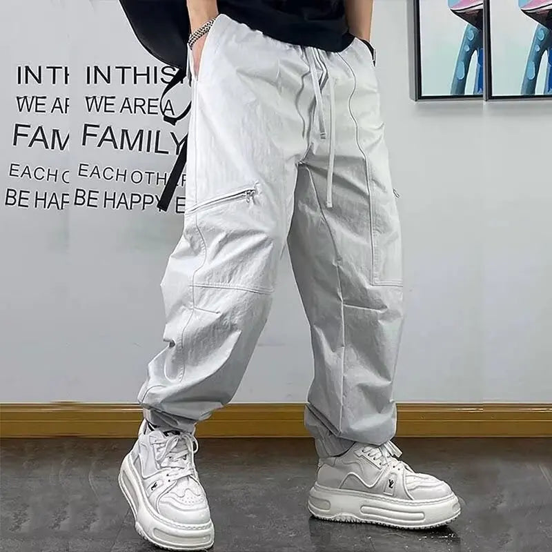 Jogger Pants Men Clothing American Style Autumn Male Clothes Mens Trousers Cargo Pants Man Men's Sweatshirt Tracksuit Big Size