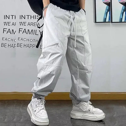 Jogger Pants Men Clothing American Style Autumn Male Clothes Mens Trousers Cargo Pants Man Men's Sweatshirt Tracksuit Big Size