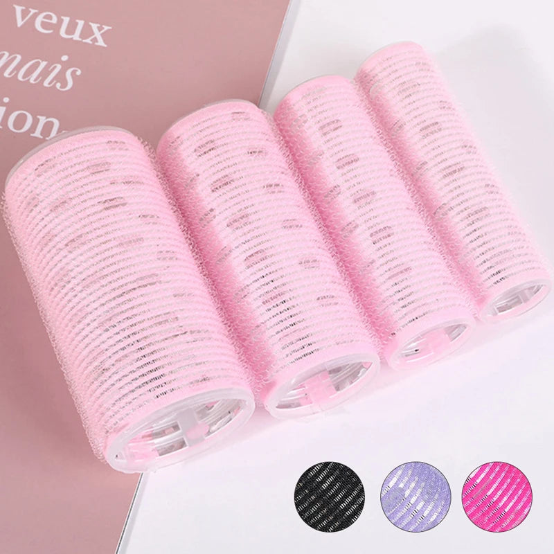 2.5/3/4/5cm Self-Adhesive Hair Rollers Home Use DIY Magic Hairdressing Roller Curler Hair Women Girls Hair Beauty Styling Tools