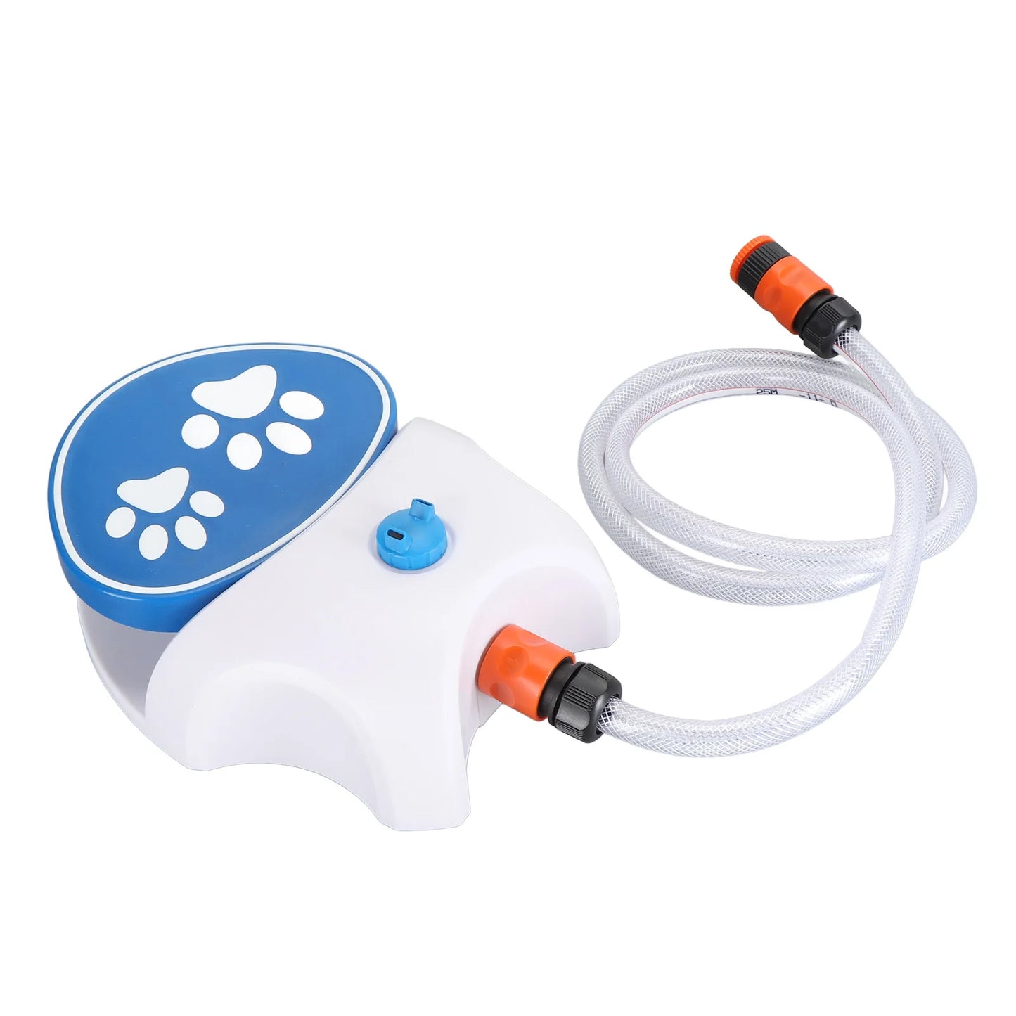 Step On Dog Water Dispenser Easy Connection Leakproof Dog Water Fountain 2 Water Dispensing Modes Simple Use for Pets for Lawn