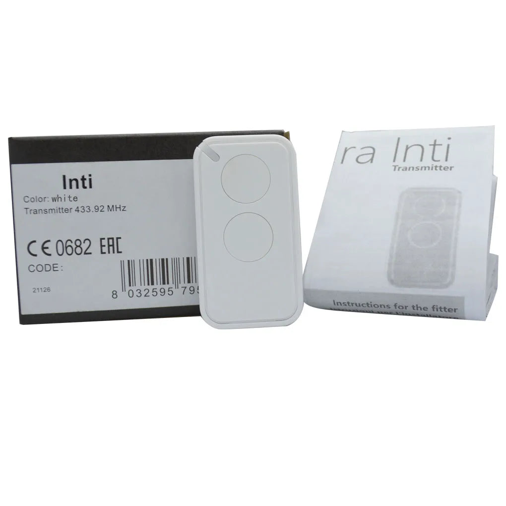 INTI 433MHz wireless  compatible with FLOR FLO2RS FLO4RS remote control garage doors