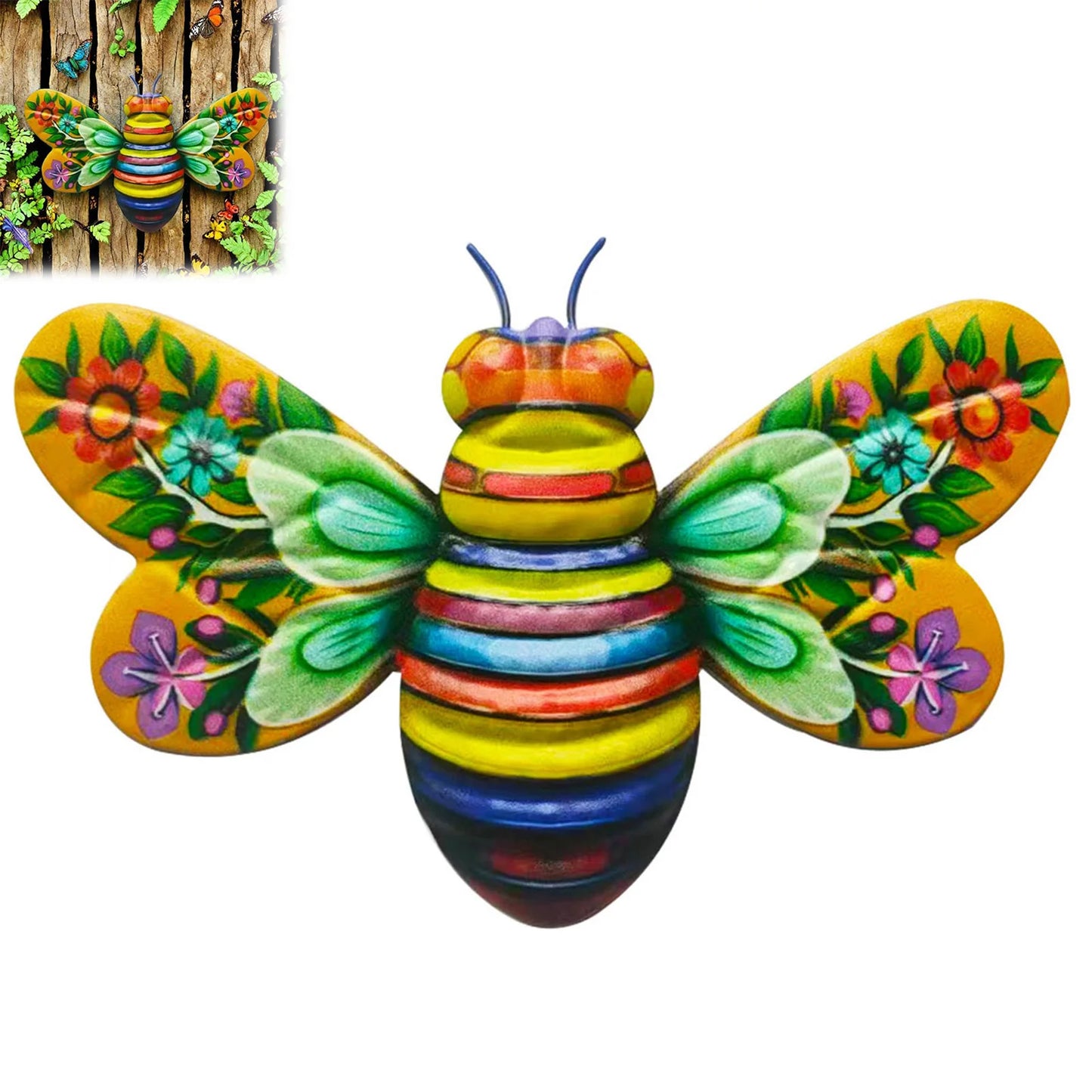 Wall Hanging Art  3D Sculpture Wall Art  Sculpture Ornament for Living Room Garden Bedroom