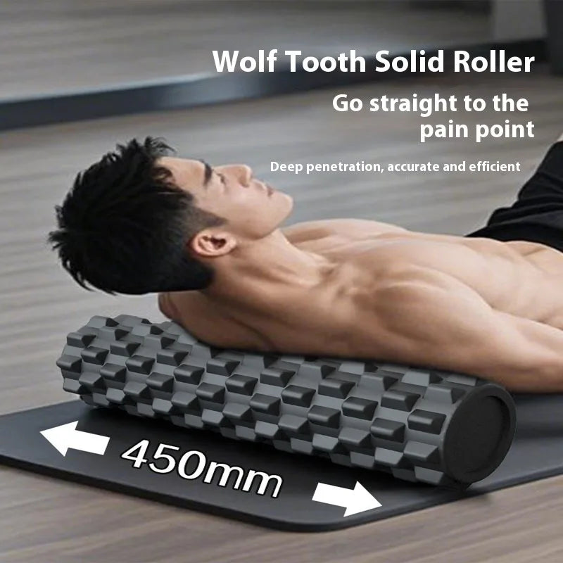 45cm Fitness Foam Roller Yoga Column Muscle Relaxation Massage Roller Pilates Exercicios Equipment Back Roller Massage Stick