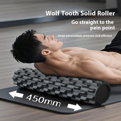 45cm Fitness Foam Roller Yoga Column Muscle Relaxation Massage Roller Pilates Exercicios Equipment Back Roller Massage Stick