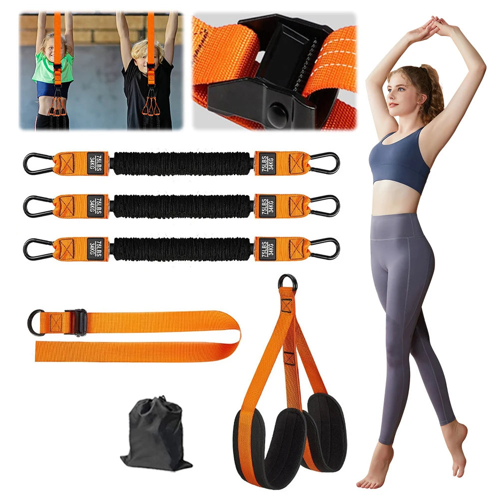 Pull Up Assistance Bands Set Resistance Strap for Pull-ups Assist for Men Women Hanging Training Chin-up Workout Body Stretching
