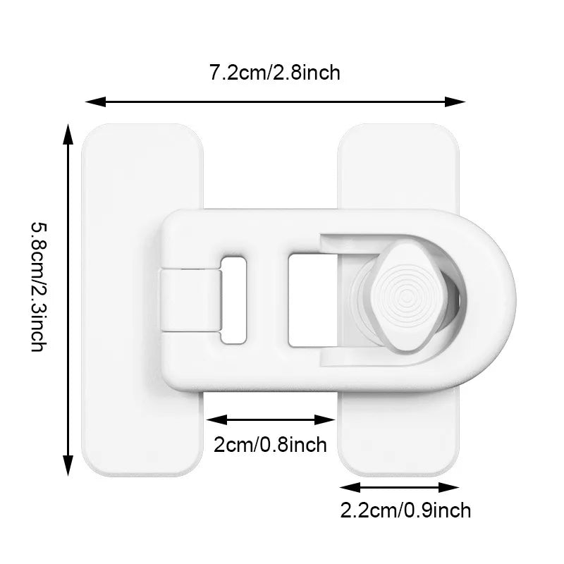 Child Safety Locks Home Refrigerator Lock for Kids Security Protection Baby Anti-Pinch Hand Refrigerators Door Dedicated Buckles