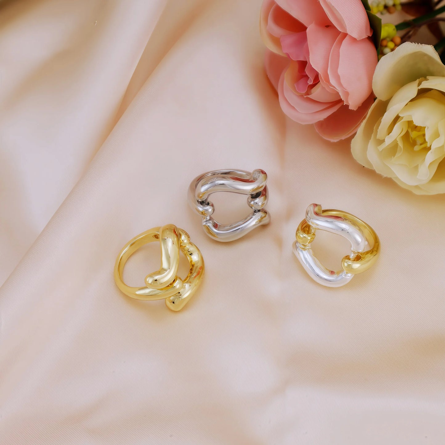 Fashion Jewelry Sets For Women Gold Color Choker Necklace Earrings Bracelets Ring Wedding Set Party Accessories