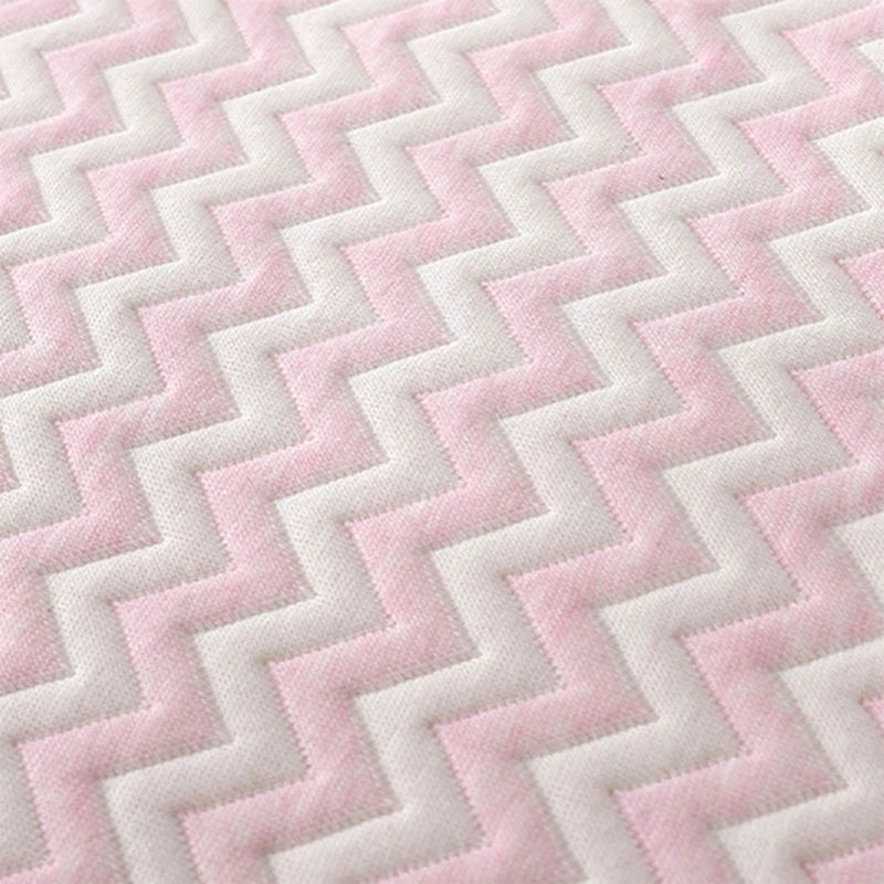 4Layer Waterproof Baby Diapering Changing Pad 70*50cm Ripple Pattern Crib Urine Mats Reusable Infant Toddler Bedding Accessories