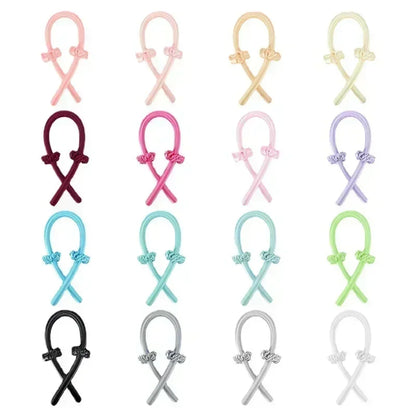 Colorful Non-heated Foam Roller Curling Iron Handy Ladies Curling Iron Sleep Big Wave Hair Styling Tools Non Perm Dyeing Curler