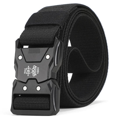 Tactical Belt Quick Release Elastic Belt Casual Tooling Training Belt Men's Trousers Belt