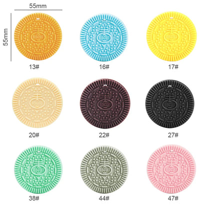 Baby Silicone Teether Cartoon Animal BPA Free Rodents Teething Necklace Food Grade Infant Chewable Toys