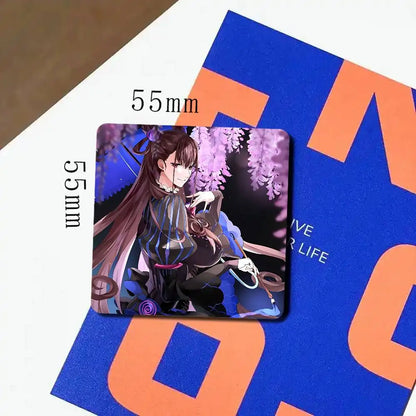 Cartoon Animation M-Murasaki Shikibu Fridge Magnets Fridge Magnets Creative Decorative Memo Pads Whiteboard/Home